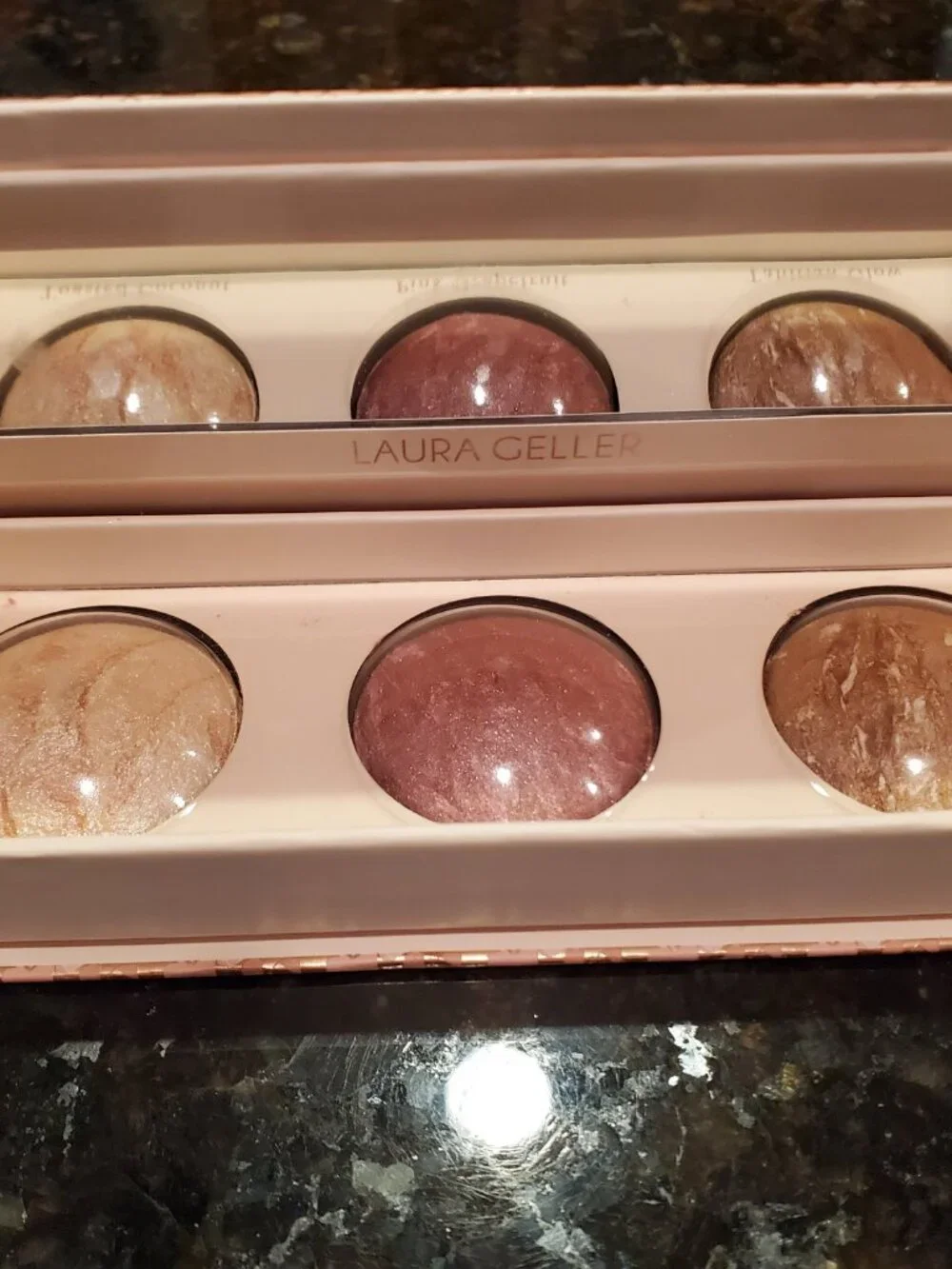 Laura Geller Lift-n-Glow Baked Face Trio Palette
